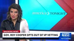 Gov. Roy Cooper opts out of VP vetting News Clip