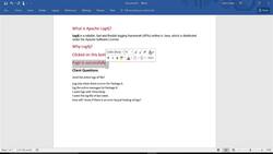 What is log4j and its Usage in Selenium Framework Instructional Video