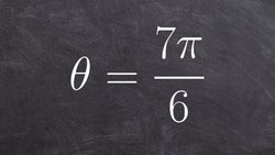 Graphing a radian in terms of pi in standard form Instructional Video