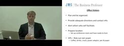 Office Visitors - Business Etiquette Instructional Video