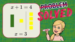 Solving Equations Using Addition or Subtraction Instructional Video