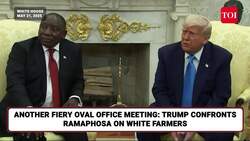 After Zelensky, Now Trump Corners & Targets South Africa's Ramaphosa Over White "Genocide" Claim News Clip
