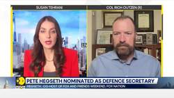 US: Army veteran and Fox News Host Pete Hegseth Picked to Serve as Defense Secretary News Clip