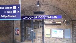 London Bridge tube station entrance locked News Clip