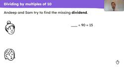 Dividing numbers with up to 4 digits by multiples of 10 Instructional Video