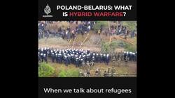 Poland-Belarus border crisis: what is hybrid warfare? News Clip
