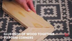 How To Make A Wood-Framed Mirror Instructional Video