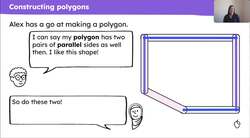 Construct quadrilaterals with and without parallel and perpendicular sides Instructional Video