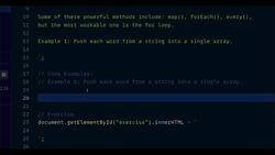 JavaScript Mastery from Zero to Hero - Prepare for Coding Interviews - Looping Through Arrays in JavaScript Instructional Video
