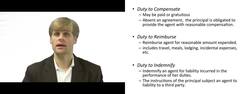 Duties of a Principal to an Agent Instructional Video