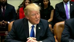 Trump: 'Somebody said I took the statue out of my office' News Clip
