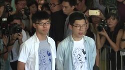 CLEAN : LONG PROFILE: Hong Kong dissident Joshua Wong News Clip