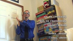 Two-Way Prepositions Song #1 (Wechselpräpositionenlied #1) - Deutsch lernen Instructional Video