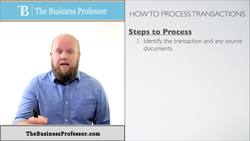 Processing Transactions - Journals and T Tables - Accounting Instructional Video