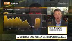 OZ Minerals Said to Seek $6.7 Billion in Potential Sale News Clip