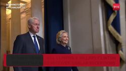 Trump Oath Ceremony: Barack Obama, Clintons 'Heckled' By Crowd Inside Capitol Rotunda | Details News Clip