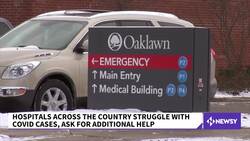 Hospitals Struggling With COVID-19 Cases News Clip