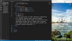 Modern HTML and CSS from the Beginning (Including Sass) - Divs & Spans, Classes & Ids Instructional Video