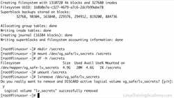 Linux Administration Bootcamp: Go from Beginner to Advanced - Removing Logical Volume (LV), Physical Volume (PV), and Volume Group (VG) Instructional Video