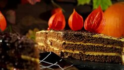 Halloween cake Stock Footage