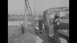 Italian soldiers near Gorizia, Italy, during dispute between Italy and Yugoslavia over Trieste News Clip