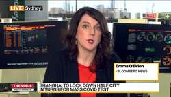 Shanghai to Lock Down Half City in Turns for Mass Covid Test News Clip