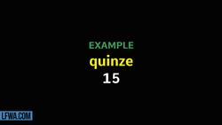 French Made Easy: practise your French numbers Instructional Video