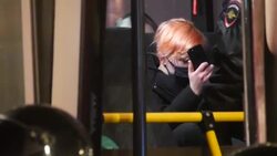 CLEAN : Police detain supporters of Kremlin critic Alexei Navalny in Saint Petersburg News Clip