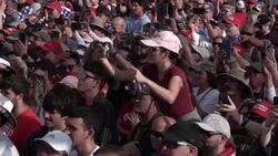 CLEAN : Trump holds rally in support of Republican candidates ahead of midterm elections News Clip