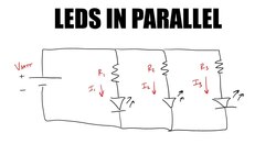 LED Circuit Design: LEDs in Parallel Instructional Video