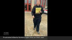‘We can’t wait’: Frustrated Alberta farmers fight wildfires on their own News Clip