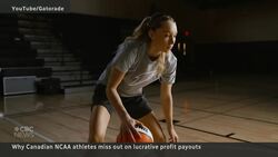 Canadian NCAA athletes blocked from big endorsement deals News Clip