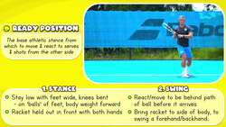 Learn the fundamental skills for Tennis (elementary) Instructional Video