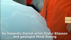 Our future is melting away and this artist wants us to see it News Clip