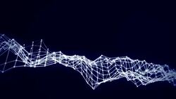 4K Abstract Network. Stock Footage