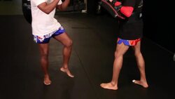 How to Fake a Muay Thai Kickboxing Attack Instructional Video