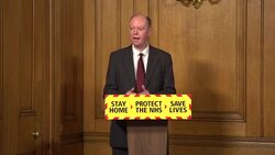 Boris Johnson, Chris Whitty and Patrick Vallance speaking at 'Roadmap out of Lockdown' briefing News Clip