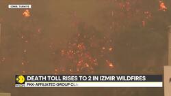 Turkiye wildfires: 200 homes damaged, more than 50,000 people evacuated News Clip