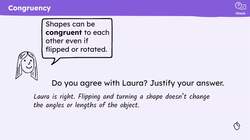 Checking understanding of basic transformations Instructional Video