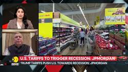 Trump's tariffs to trigger US recession: JP Morgan News Clip