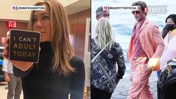 Is Angelina Jolie Still a Taboo Topic for Jennifer Aniston and Brad Pitt? News Clip