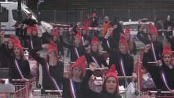 CLEAN : Young women protest in Paris against medically assisted procreation bill News Clip