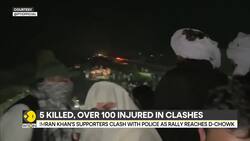 Pakistan: Imran Khan's Supporters Clash With Police as Rally Reaches D-Chowk News Clip
