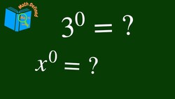 Why Any Number to the Zero Power is One Instructional Video