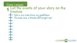 Using a Timeline to Enhance Your Personal Narrative Instructional Video