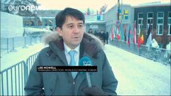 Davos debates difficult times News Clip