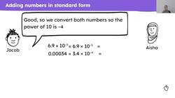 Adding numbers in standard form Instructional Video