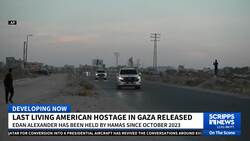 Israeli-American hostage back in Israeli territory after being released by Hamas News Clip