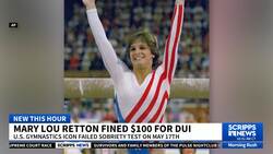 Mary Lou Retton fined $100 for DUI News Clip