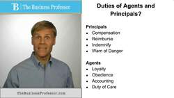 Duties of Agents and Principals in Agency Law Instructional Video